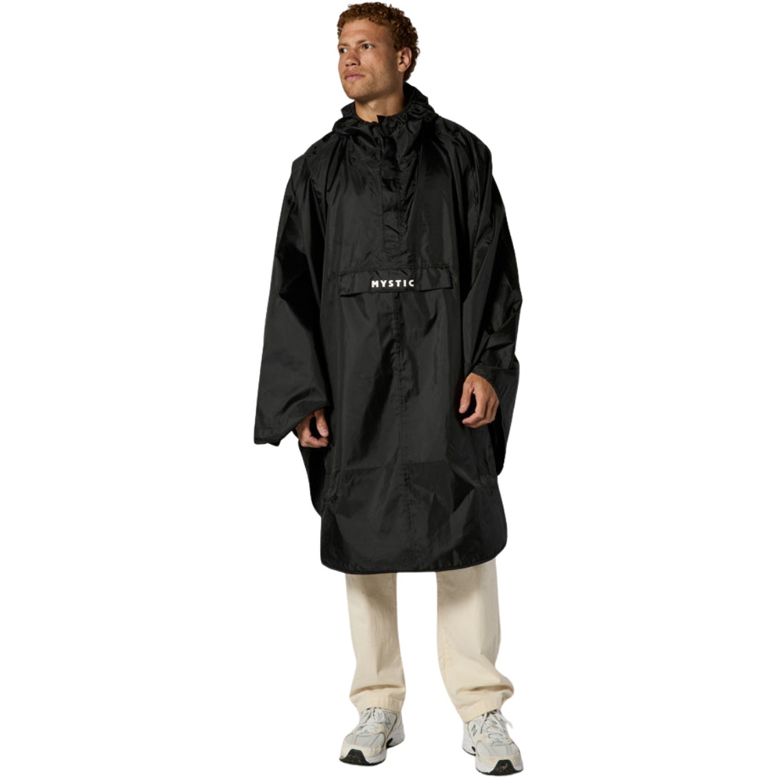 2026 Mystic Waterproof Rain Poncho 35101.260005 - Black
